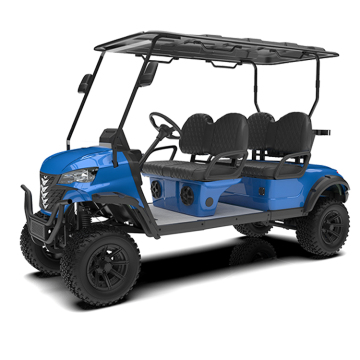 LVCCI Electric Golf Cart Truck - 4 Seater for Residential Use
