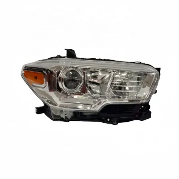 USA Car Accessories - White Headlights for Toyota Tacoma 2016-2018 (81150-04250 81110-04250)