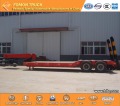 2 axle Low bed semi-tailer 40000kg