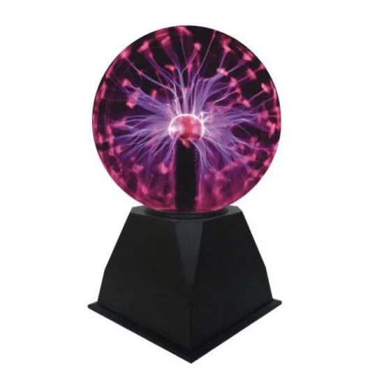 USB Magic Night Light - Touch Sensor Plasma Ball - Voice-Activated Electrostatic Light - Hot Sale