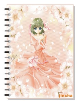 Spiral Notebook- Romantic Style