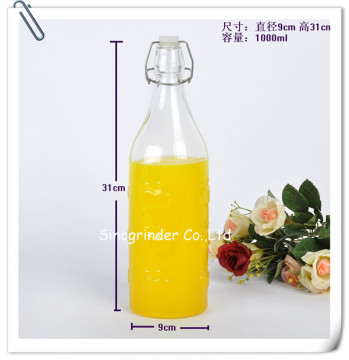 cooking oil glass bottle