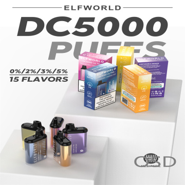 Custom vape Pen Elfworld DC5000 Ultra Disposable