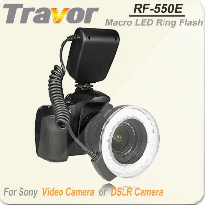 Macro LED Camera Ring Flashes for Sony SLR Cameras