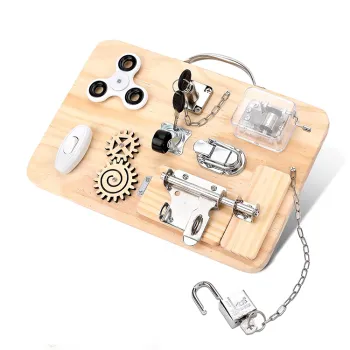  Wooden Montessori Toys: A Comprehensive Guide to Baby Sensory Activities, Busy Boards, and Educational Gifts for Toddlers 