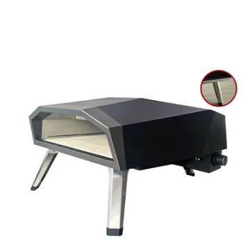 High Quality Stainless Steel Portable Pizza Ovens with 16inch Pizza Stone