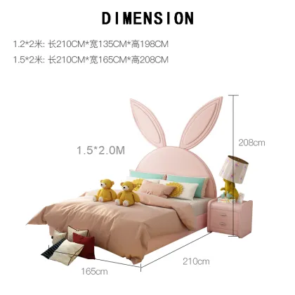 Pink Princess Kids Girls Bed for Beautiful Bedroom