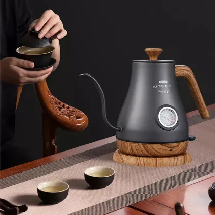 Timemore 800ml Stainless Steel Electric Variable Temperature Gooseneck Kettle for Pour Over Coffee