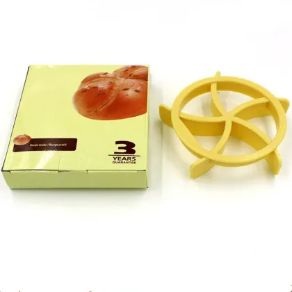 Plastic Kaiser Roll Maker Toast Bread Mold Sandwich Cutter