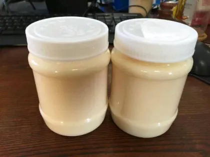 white solid bee honey(crystalline honey)