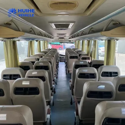 Used ZhongTong Coach Bus 65 Seats City Buses For Sale