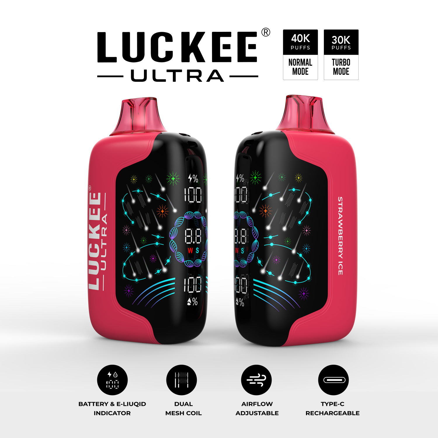 Luckee Ultra 40K Puffs Vape EU
