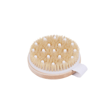 Hot Sale Round Wooden Scrub Bath Massage exfoliating