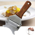 Kitchen Tool Wooden Handle Cutter Cheese Butter Chocolate Cooking Slicer Stainless Steel Truffles Grater Multifunction