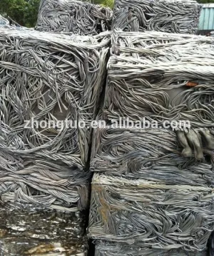 factory price for aluminum wire scrap 99.5% 99.7% 99.9%