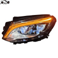 LED headlights for GLE W166 250d 550 63AMG