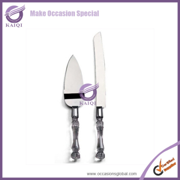 #K4391 2pcs=1set kitchen knife set bread crystal wedding cake knife