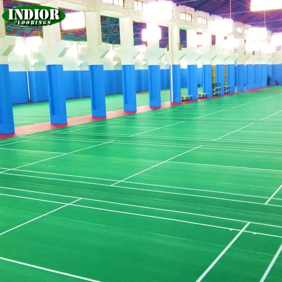 Anti-Slip, Eco-Friendly PVC Flooring Roll for Badminton Courts in Bolivia