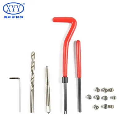 High-Speed HSS Die Taps Kit Model No. ST1.6-ST24 Spiral Taps Metric Standard Hand Taps Stainless Steel Thread Cutting Tapping