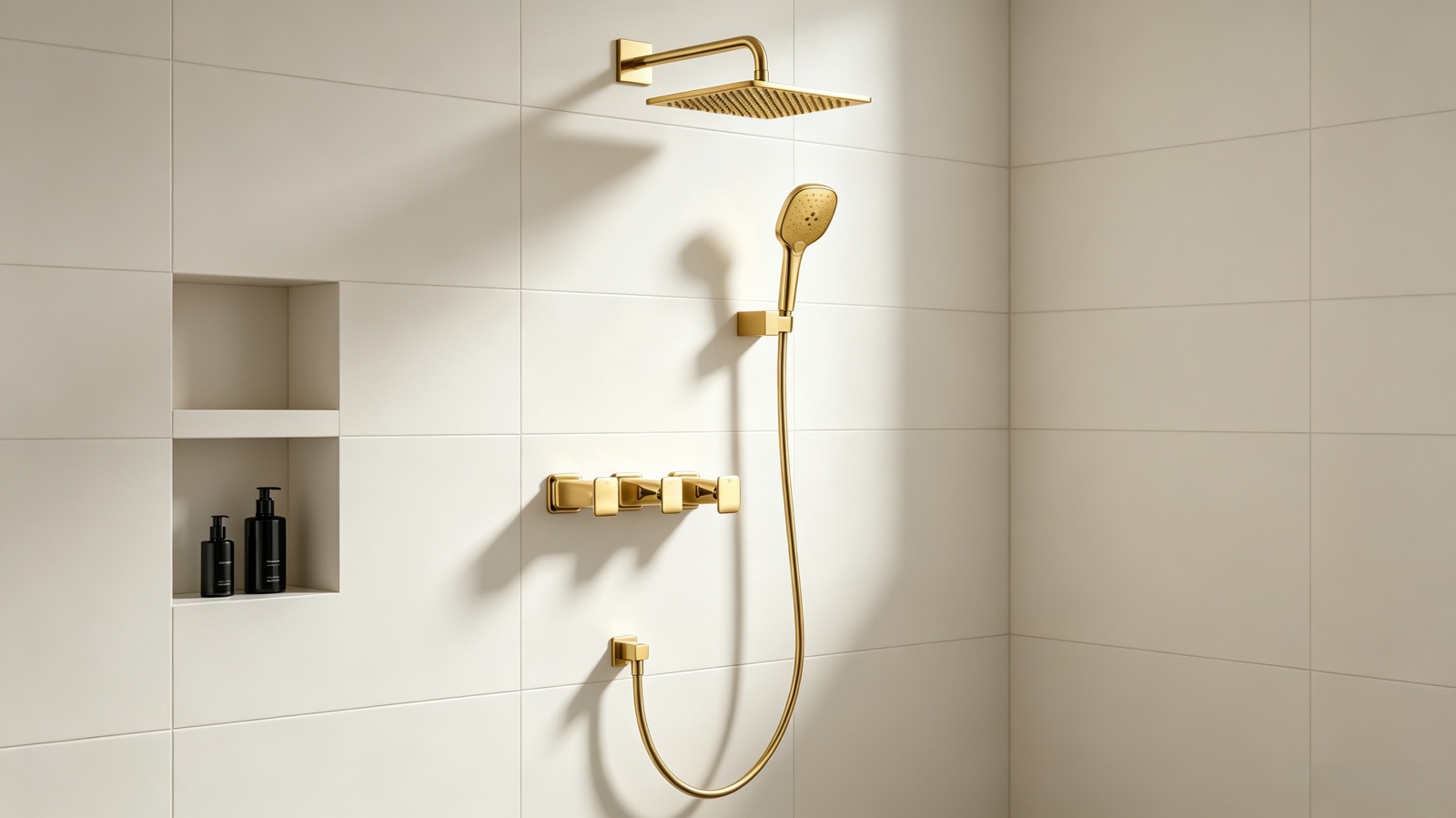 Shower Set with Head & Hand Shower
