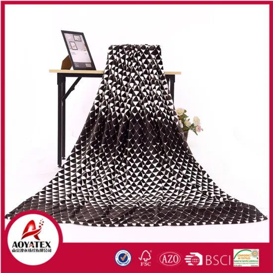 Super Soft Flannel Fleece Blanket Flannel blanket Single Layer