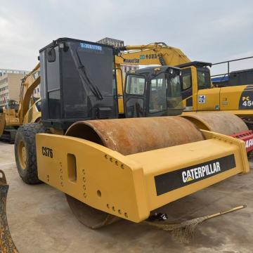 Used CAT CS76 16 Tons 90% New Japanese Agricultural Roller for Road Rolling - EPA & CE Certified