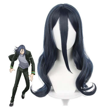 Navy Blue Kyotaro Sugishita Cosplay Wigs 60cm for Men - Wind Breaker