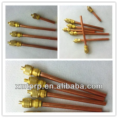 refrigerant charging valves