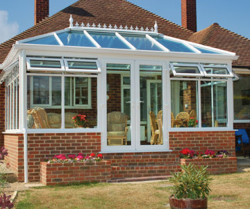 Aluminium Edwardian Conservatory