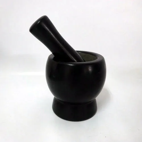 New Stylish Granite Mortar And Pestle