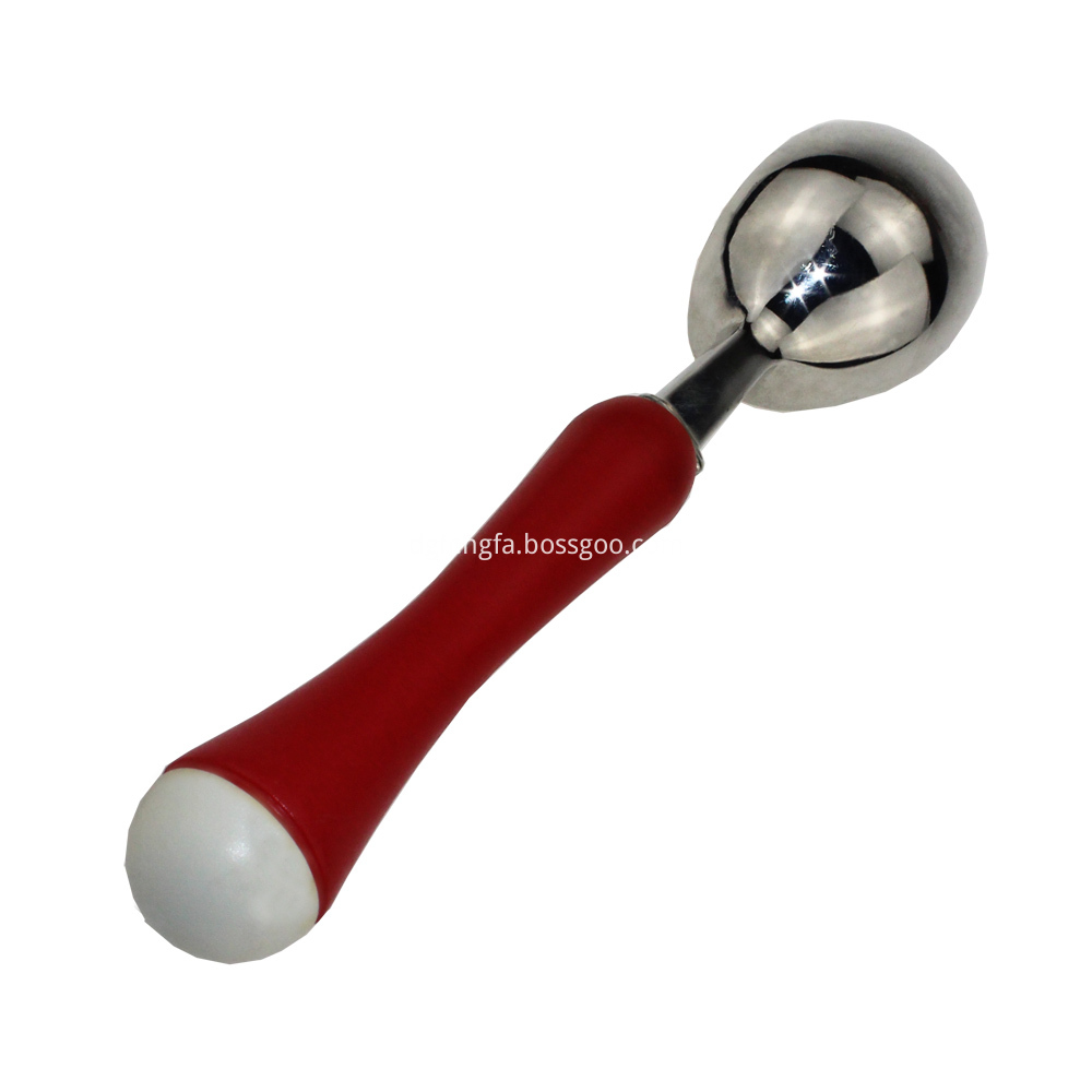 Red Hand Shank High End Metal Eco Friendly Ice Cream Spoon With High Quality Red Hand Shank High End Metal Eco Friendly Ice Cream Spoon With High Quality