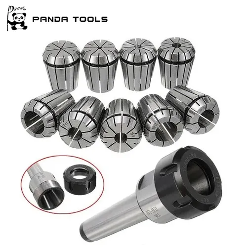 R8 Spindle Collet Chuck Tool Holder for Milling Machine Taper Shank (ER16, ER20, ER25, ER32, ER40)