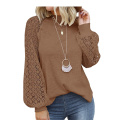 Women`s Long Sleeve Tops Lace