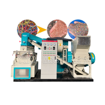High Efficiency Copper Wire Granulator and Separator Equipment for Cable Recycling