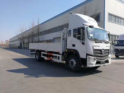Flatbed Truck with Integrated Camera Lighting System