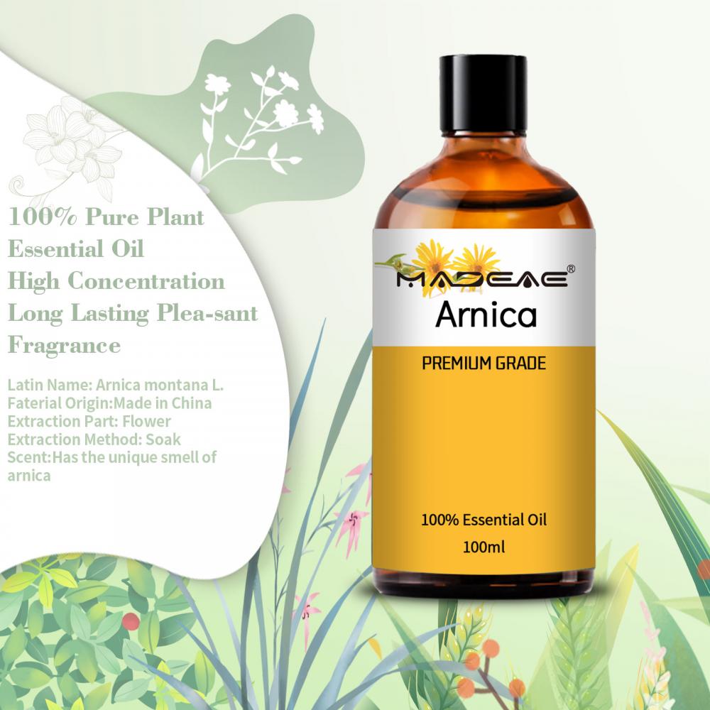 Price al por mayor Arnica Oil Organic Pure Natural Arnica Essential Oil