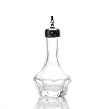 Classic Design Glass Absinthe Bitters Bottle with Dasher Top - 1.7oz/50ml Barware Kit