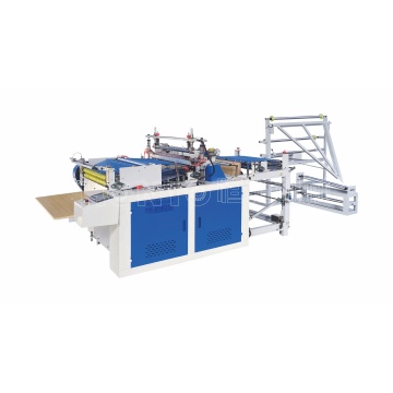 Uma máquina de fazer sacos usada para produzir sacos de plástico bolha