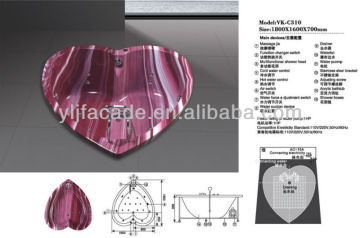 Ceramic Hydromassage Bathtub VK-C310