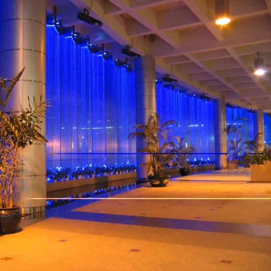 Color Changing Fiber Optic Waterfall Light Curtain with Remote Control