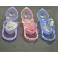 Safety Plastic Baby Pacifiers Clips Nipples Case