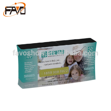Elongated display counter