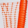 Orange color road warning safety warning net