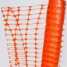 Orange color road warning safety warning net