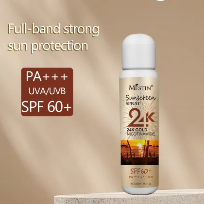 Wholesale Customized Private Label MESTIN Eco Zinc Sunscreen SPF 50 Waterproof Sunscreen Spray
