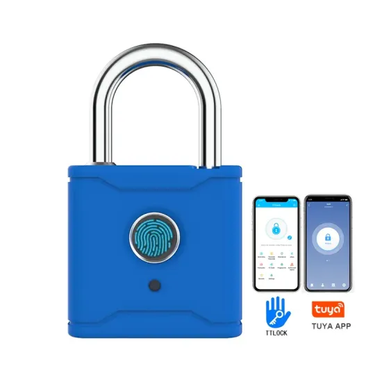 Electronics Waterproof Fingerprint Padlock Ttlock App Lock