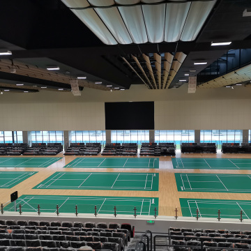 Pisos BWF Badminton Court Sports