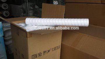 Water filter cartridge in cotton string wound filter cartridge