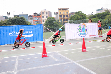 Highly balanced aluminum alloy child baby balance bike