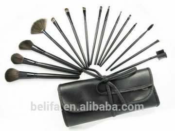 Belifa 15pc Professional vegan makeup brushes set